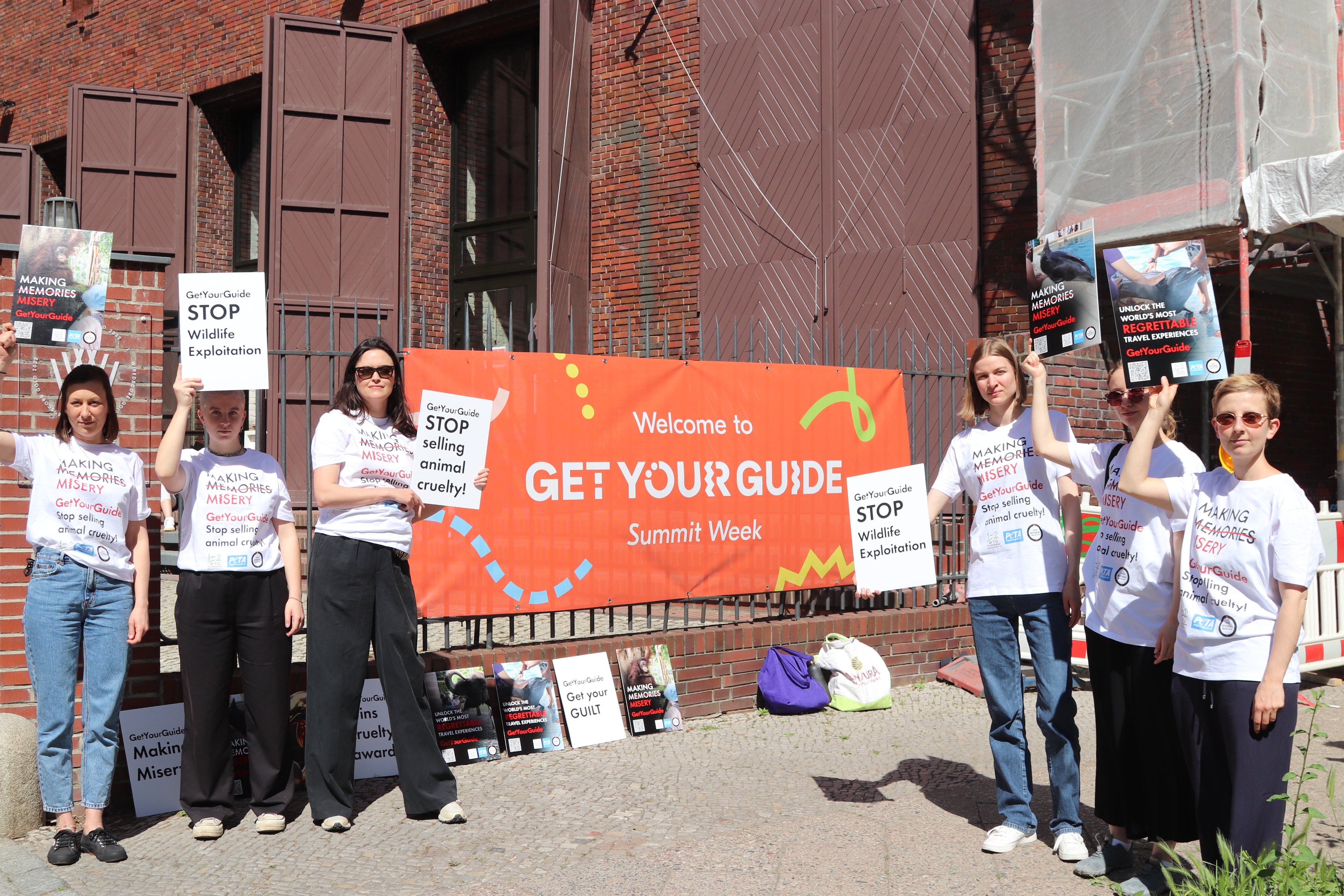 GetYourGuide protest